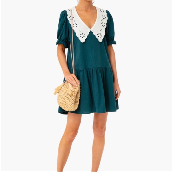 Peacock Green Kit Dress
POMANDER PLACE - Picture 3 of 6